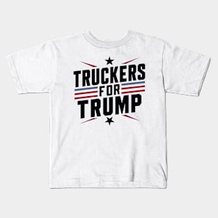 Truckers For Trump Kids T-Shirt